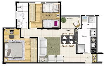 Apartamentos / Padrão em Jaboticabal - foto 6